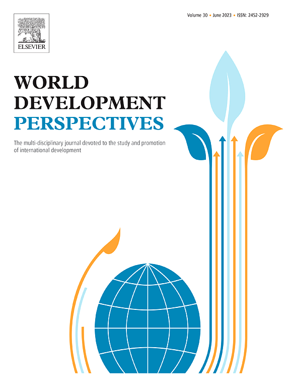 Go to journal home page - World Development Perspectives